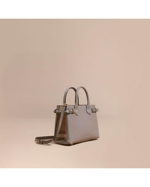 Burberry gray bag best sale